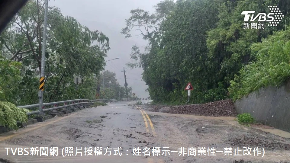 113年07月25日早8時許，桃源分駐所轄，主要道路台20線多處道路均有路樹倒塌，台20線本轄86K至89.5K處皆有零星落石坍方，雙向目前無法通行，荖濃溪水位暴漲致薩拉啊嗚橋封閉無法通行。